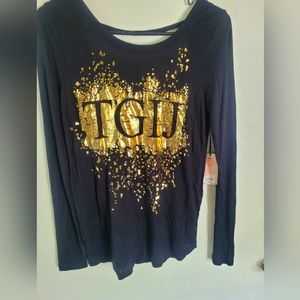 Juicy couture top, x small, black